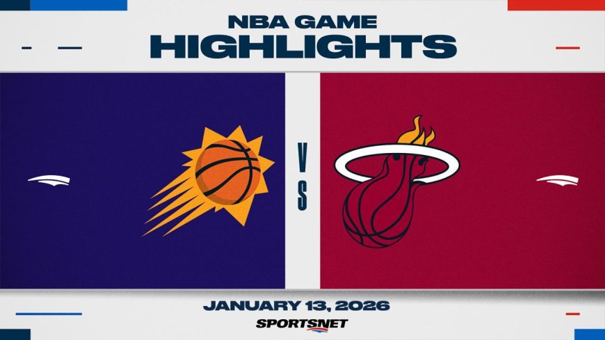 NBA Highlights: Heat 127, Suns 121