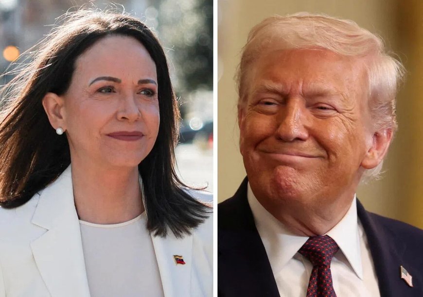 委内瑞拉反对派领袖赠特朗普诺贝尔和平奖奖章