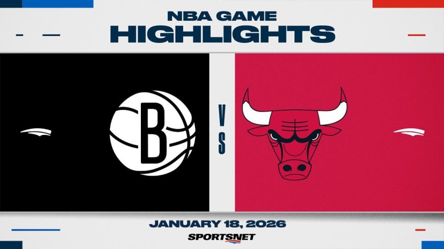 NBA Highlights: Bulls 124, Nets 102