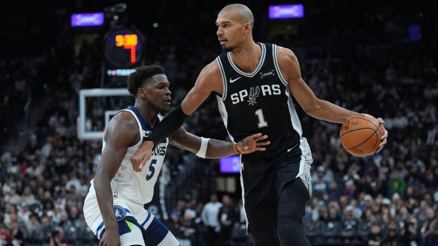 San Antonio fends off 55 points from Edwards as Spurs top Timberwolves