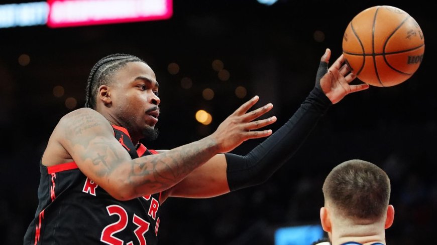 Raptors’ Jamal Shead developing as player, leader as injuries pile up