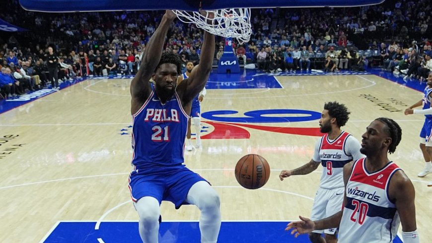 Joel Embiid looks All-Star ready as 76ers manage injury risk