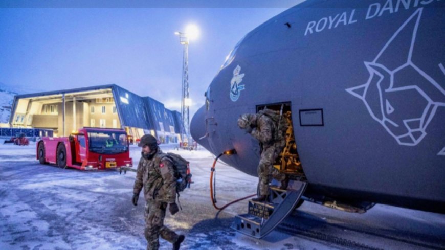 美媒：丹麦向格陵兰岛增派部队，军方发布照片