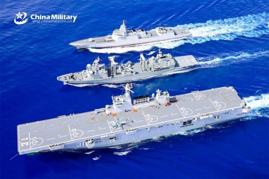 5比1！美媒：中国两栖攻击舰将在2030年超越美国，055已经无敌