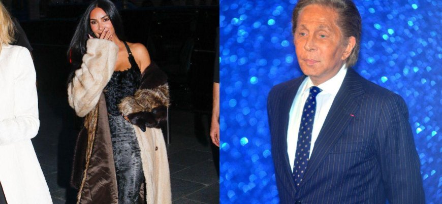 Kim Kardashian Mourns Fashion Icon Valentino With Heartfelt Tribute