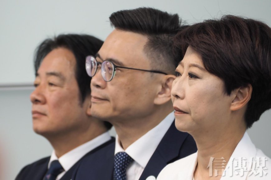 2026大選》替陳亭妃、賴瑞隆、蔡易餘披勝選背帶　賴清德耳提面命：不團結一定會輸