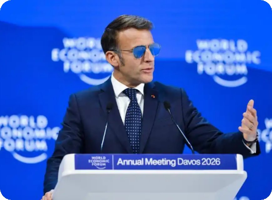 马克龙同款飞行员太阳镜受网友热捧 网店因访问量激增无法访问