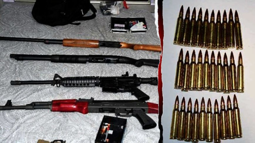 Man who allegedly threatened to shoot ICE agents had rifles, body armor and ammo cache, feds say