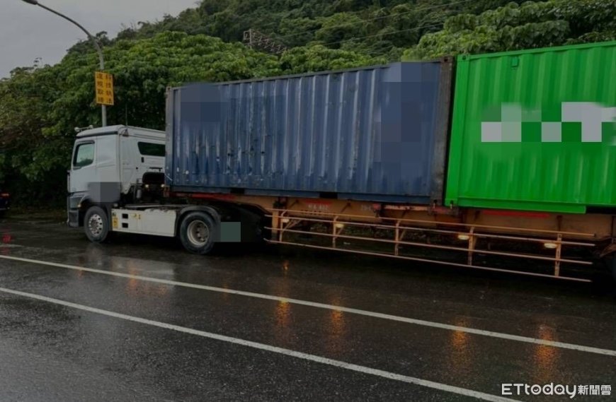 險遭輾過！宜蘭83歲婦過馬路遭超載聯結車撞倒　駕駛肇逃被逮