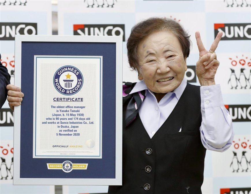 日本一女性在同一家公司上班近70年 每天工作12个小时