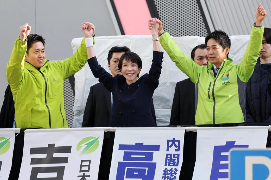 日本选战开打 高市吁民众支持她与维新党组联合政府