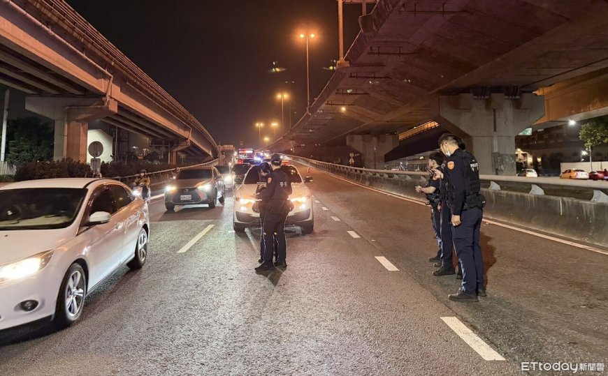 高雄「可疑男駕駛」落跑被逮：被攔怕了　警開15槍攔捕