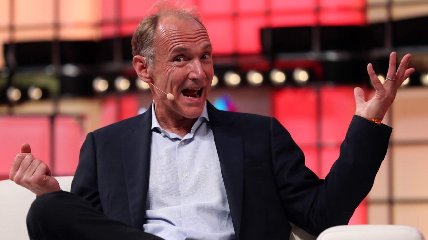 'We can fix the internet' says Tim Berners-Lee—just don't ask what he thinks about AI