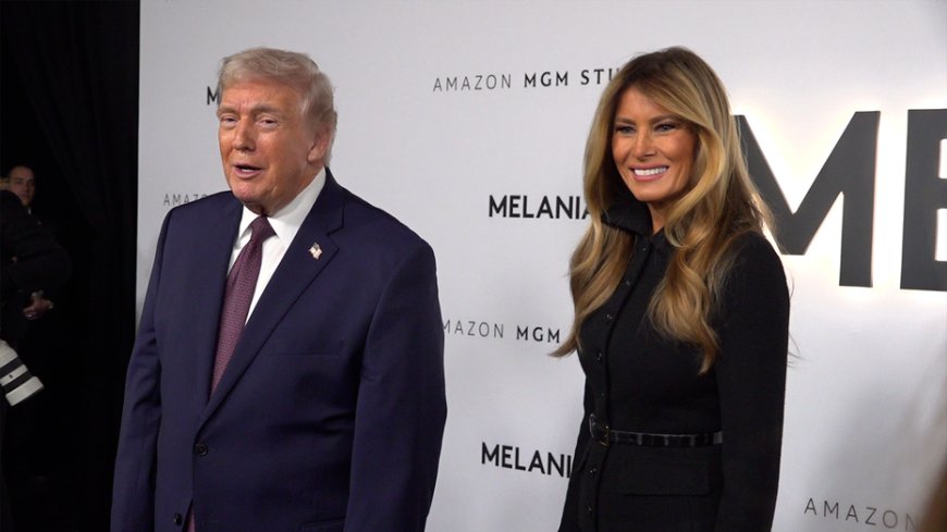 Trump says Melania has been 'more outspoken' this term at Trump Kennedy Center documentary premiere