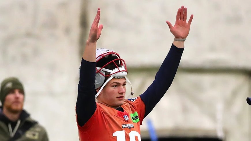 Drake Maye among the nine players Patriots list as questionable