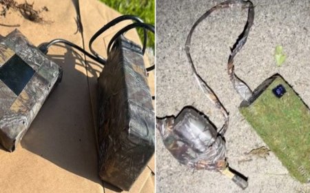 Burglars caught spying on homes with hidden camouflaged cameras before striking neighborhoods