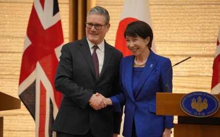 日本与英国首相会谈 同意深化防务与安全合作