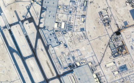 卫星影像显示 美明显加大伊朗周边军力调动