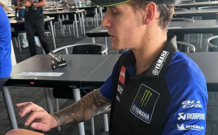 Fabio Quartararo to return home after breaking finger in Sepang MotoGP test