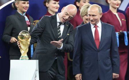 Ukraine lambasts ‘infantile and irresponsible’ Gianni Infantino for trying to overturn Russia ban