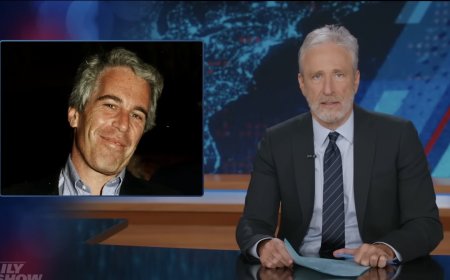 Jon Stewart Explains Why His Name Appears in the Epstein Files: ‘Excuse Me? I Am Offended’