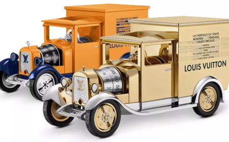 全球限 15 台：路易威登 LV 推出卡车座钟，镶嵌 1695 颗钻石、共 41.44 克拉