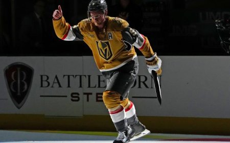 Check out Vegas Knights star Jack Eichel's pizza-themed fashion drop