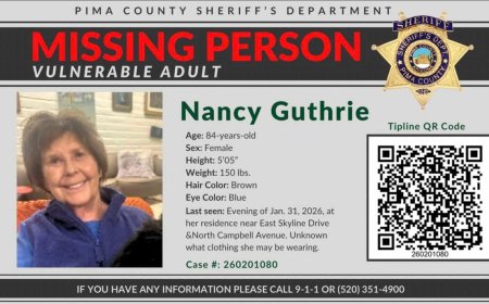 $50,000 Reward Offered For Nancy Guthrie’s Return As Police Still Have ‘No Suspects’