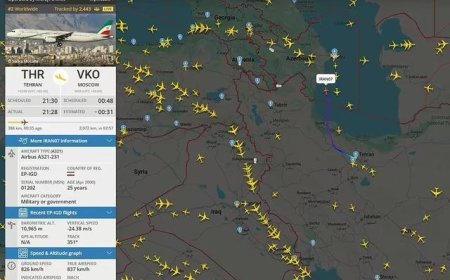 早干嘛去了？大敌当前，伊朗政府专机连夜飞往俄罗斯求购防空导弹