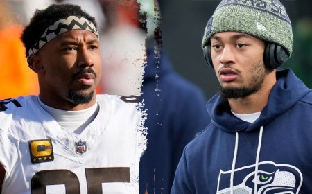 Browns' Myles Garrett, Seahawks' Jaxon Smith-Njigba take home top honors