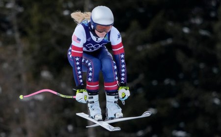Skier Lindsey Vonn says ACL is '100% gone' after crash, remains determined for Olympic downhill