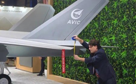 离谱！新加坡航展美军工大佬用皮尺测歼-35A，玩抽象还是真泄密？