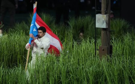 Bad Bunny echos Grammys message with Super Bowl halftime show: 'Together we are America'