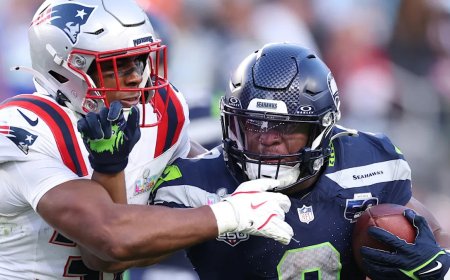 At halftime, Kenneth Walker is the Super Bowl LX MVP favorite