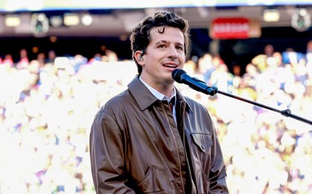 Charlie Puth draws mostly praise for Super Bowl LX national anthem performance