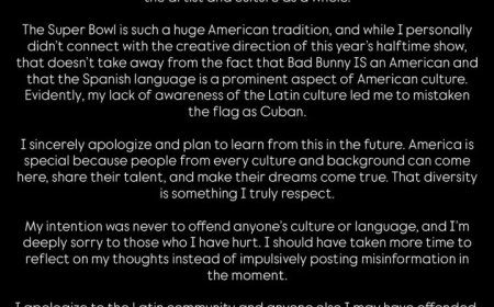 Taylor Armstrong Apologizes After Slamming Bad Bunny's Super Bowl Performance