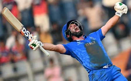 Italy stun Nepal for historic first T20 World Cup win