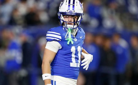 BYU Wide Receiver Parker Kingston Charged with First-Degree Felony Rape