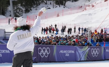 Winter Olympics recap: Brignone completes dramatic comeback and Ukrainian athlete excluded