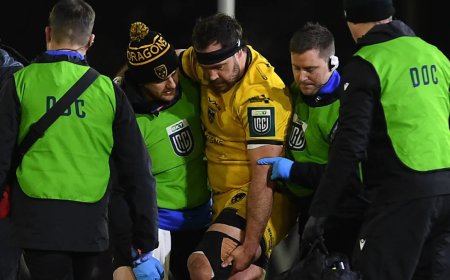 Long lay-off for Dragons prop Hunt after surgery