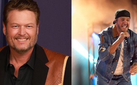 Fans React To Blake Shelton Sharing Shady Message About Luke Bryan's Alcohol Consumption