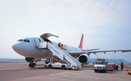 京东航空A330开启国际首航 运力大升级