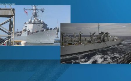 新年送礼：美国海军驱逐舰加勒比海撞补给舰，内有重大隐情？