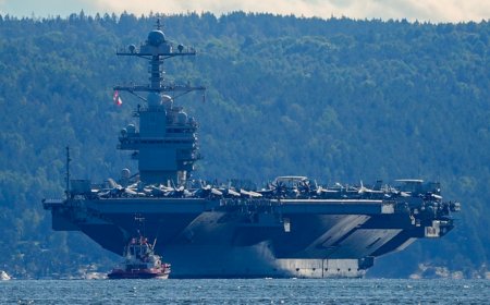 美国向中东部署第二艘航母 “福特”号超期部署