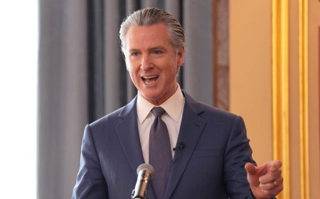 The most unusual presidential candidate: Newsom is dyslexic, struggles with speeches, rejects 'liberal' label