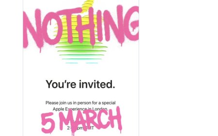 Nothing 魔改苹果邀请函海报，透露 Phone（4a）系列手机 3 月 5 日发布