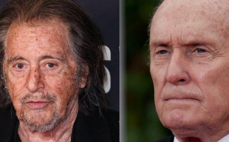 Al Pacino Seen For First Time Since Death Of Co-Star Robert Duvall