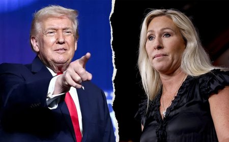 Trump hits campaign trail in key battleground as race to replace Marjorie Taylor Greene heats up