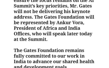 比尔・盖茨突然取消印度 AI 峰会主题演讲，此前因与爱泼斯坦往来遭批评
