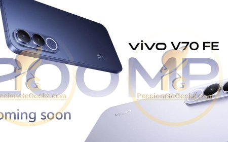 vivo V70 FE 手机渲染图曝光：2 亿主摄、7000mAh 电池、天玑 7360 Turbo 芯片